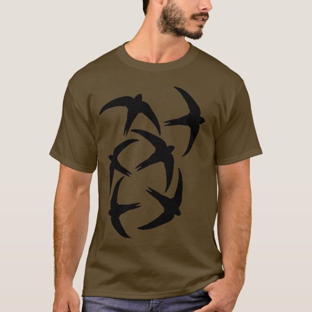 Camiseta Rebanho das andorinhas (Frente)
