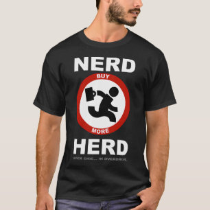 Camiseta Rebanho Nerd - Geek Chic em Overdrive