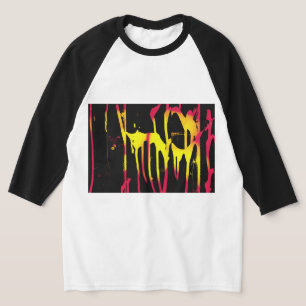 Camiseta rebarbas e expurgos e bacanais