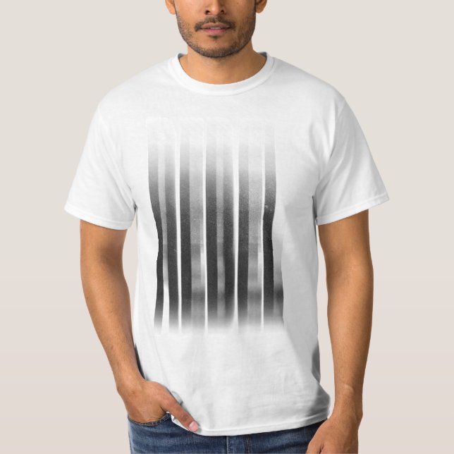 Camiseta Rebel Blurred Effect Typoographic Reggae (Frente)