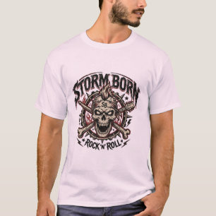 Camiseta Rebel Bones // Vintage Rock Collective