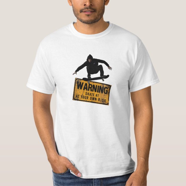 Camiseta Rebel de skate (Frente)