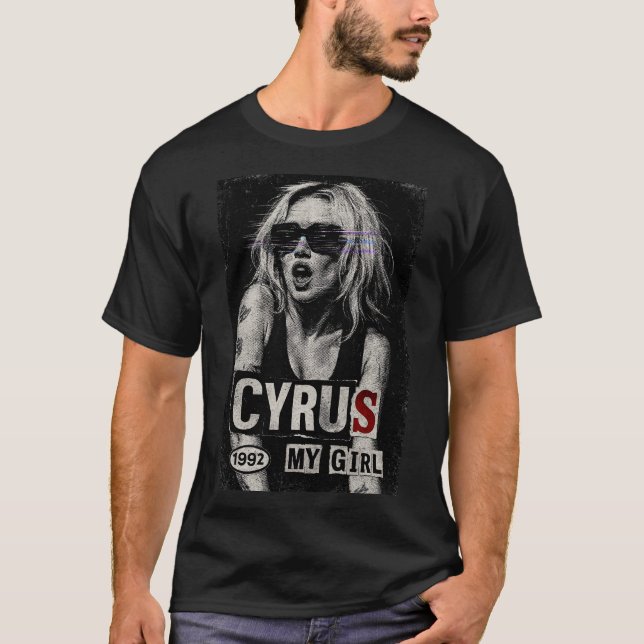 Camiseta Rebel Pop Rock Icon Distressed Art (Frente)