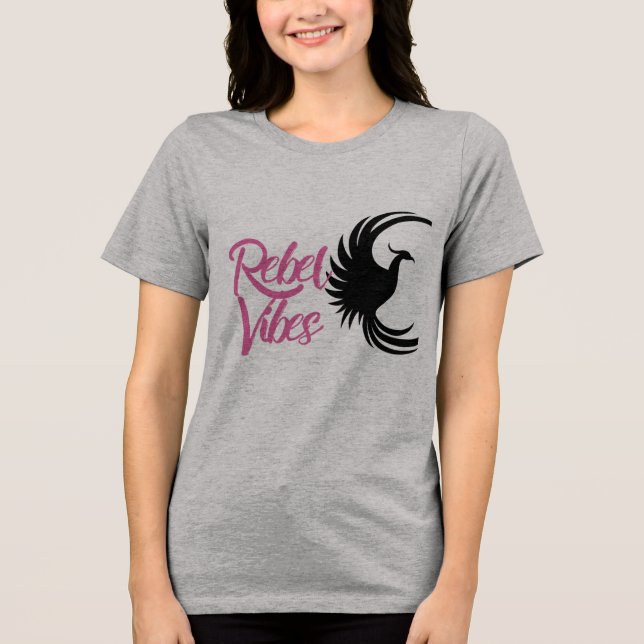 Camiseta Rebel Tribe™ “Rebel Vibes” (Frente)