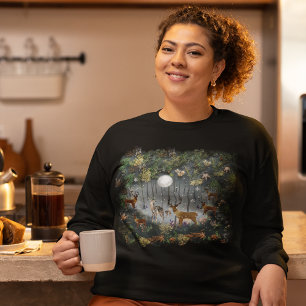 Camiseta Rebelde Adorável À Noite