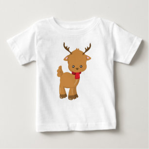 Camiseta Rebelde Bonita, Pequena Rebelde, Scarf, Antlers