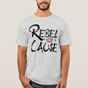 Camiseta Rebelde com uma causa