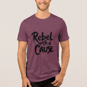 Camiseta Rebelde com uma Causa