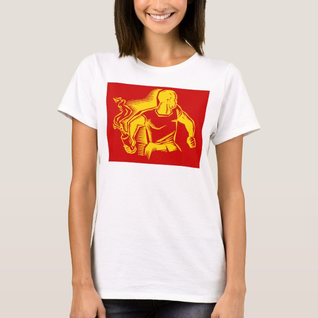 Camiseta Rebelde, Coquetel Molotov, Distúrbios, Estilo Comu (Frente)