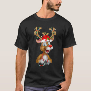 Camiseta Rebelde de Escrupula de Natal Esfrega Luvas de Bor