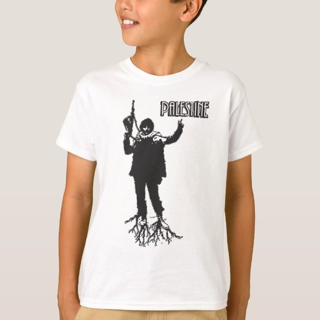 Camiseta Rebelde de Palestina (Frente)
