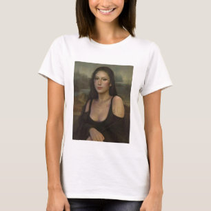 Camiseta Rebelde Tatuagem Mona Lisa - Arte Urbana