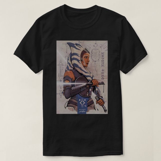Camiseta Rebeldes Clone Wars Ahsoka ano Classic (Frente do Design)