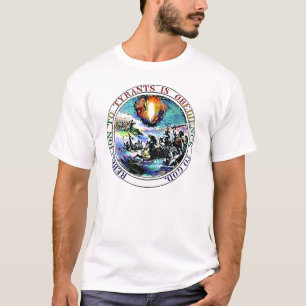 Camiseta Rebelião aos Tiranos é Obediência a Deus