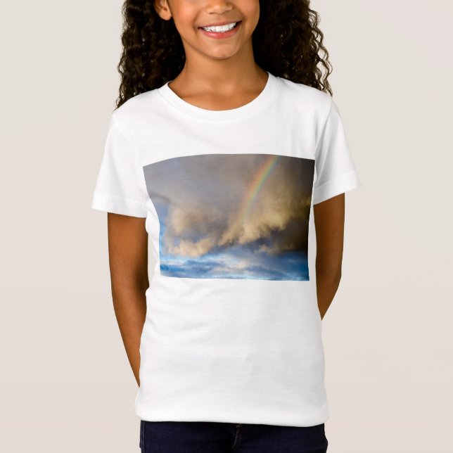 Camiseta rebelião do arco-íris (Frente)