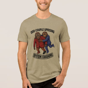 Camiseta Rebelião do Casal Estranho ADOM Sistema Derrubador