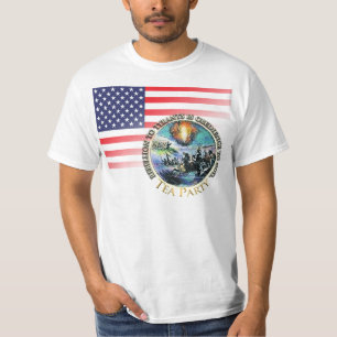Camiseta Rebelião do Tea Party