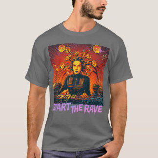 Camiseta Rebelião Neon Atitude de Arte Pop Urbana amigos