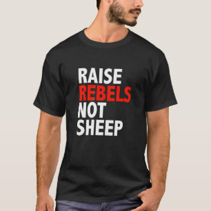 Camiseta Rebeliões de Consciência Elevam Não Ovelhas Parent