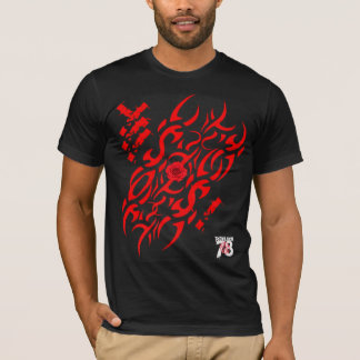Camiseta Rebellion78 Rosa tribal 
