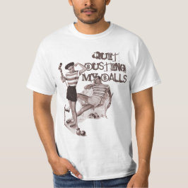 Camiseta Rebentar retro da bola