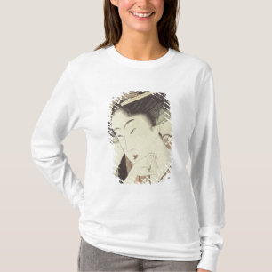 Camiseta Rebente o retrato da heroína Kioto do Itoya