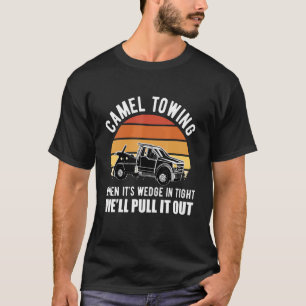 Camiseta Reboque de Camel na sua borda em Apertada u2026