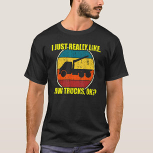 Camiseta Reboque de guincho de condutor de reboque