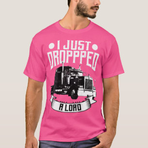 Camiseta Reboque de Trator 18 Rodas na Parte de Trás