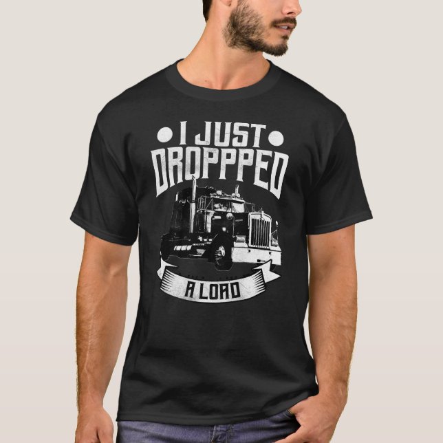 Camiseta Reboque do trator 18 Design de roda na parte trase (Frente)