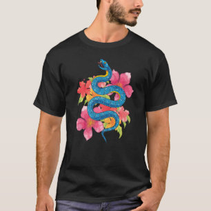 Camiseta Reboque Floral Cobra Cobra de Flores
