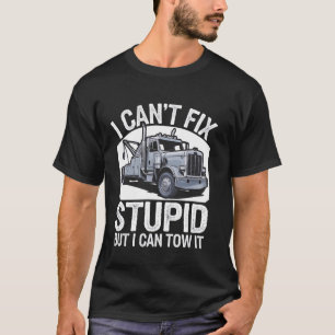 Camiseta Reboque Não Posso Corrigir Idiota Mas Posso Rebocá