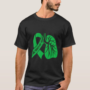 Camiseta Rec. de transplante pulmonar de sobrevivência pulm
