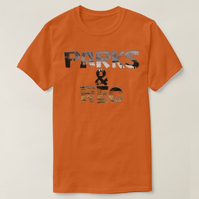Camiseta Rec. Parks (Frente do Design)