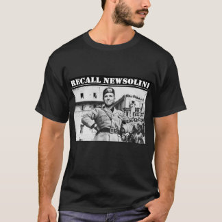 Camiseta Recall Newsolini - Recall Gavin Newsom - Save CA