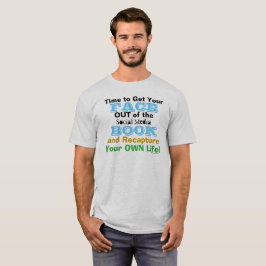 Camiseta Recapture seu Livro Social da Vida