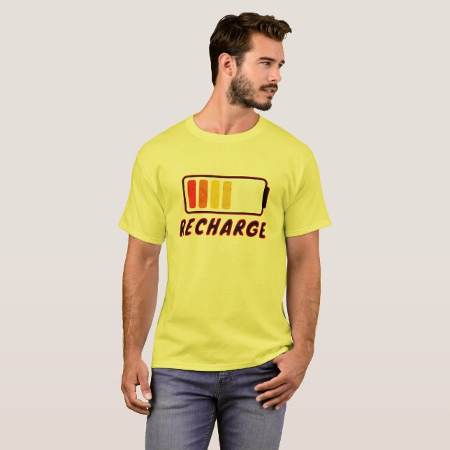 Camiseta Recarregar (Frente Completa)