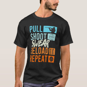 Camiseta Recarregar Maldição Reproduzir Recarregar Disposiç