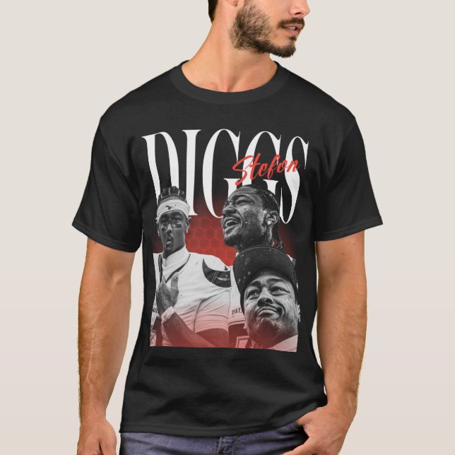Camiseta recebedor de futebol dos Patriots #8 (Frente)