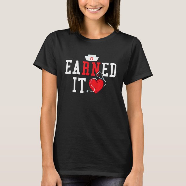 Camiseta Recebeu Enfermeiro De Enfermeiro (Frente)