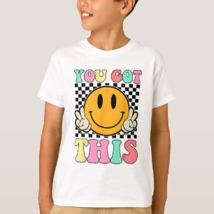 Camiseta Recebi Este Teto Do Dia De Teste Motivacional Com