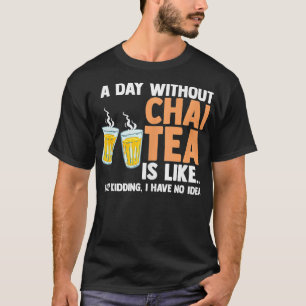 Camiseta Receita de Bebida Indiana do Café da Manhã 11