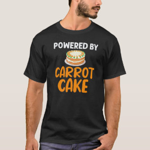 Camiseta Receita de Bolo de Cenoura Cupcakes Torta Sem Glút