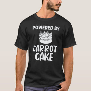 Camiseta Receita de Bolo de Cenoura Cupcakes Torta Sem Glút
