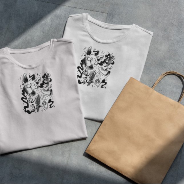 Camiseta Receita de Brew Mágica (Criador carregado)