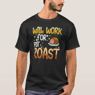 Camiseta Receita de Carne Assada no Cooker Lento Carne Temp