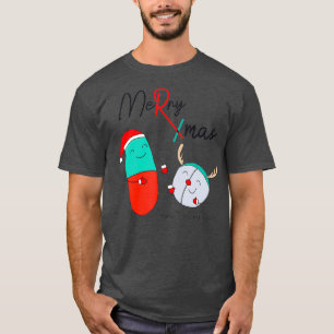 Camiseta Receita de Natal Feliz Feriado Engraçado