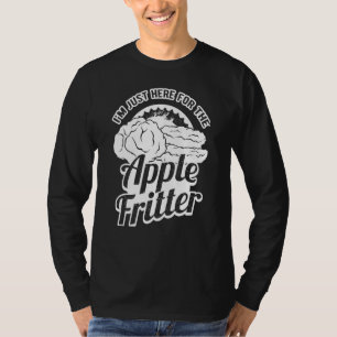 Camiseta Receitas de Apple Fritter Donuts Pão Sem Glúten Ve