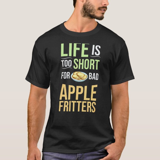Camiseta Receitas de Rosca de Maçã Donuts Pão Sem Glúten Ve (Frente)