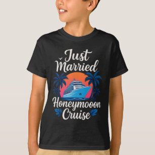 Camiseta Recém-Casados 2025 Lua de Mel Anel de Casamento Co